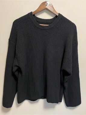 Gap Black Knit Sweater Women's Large